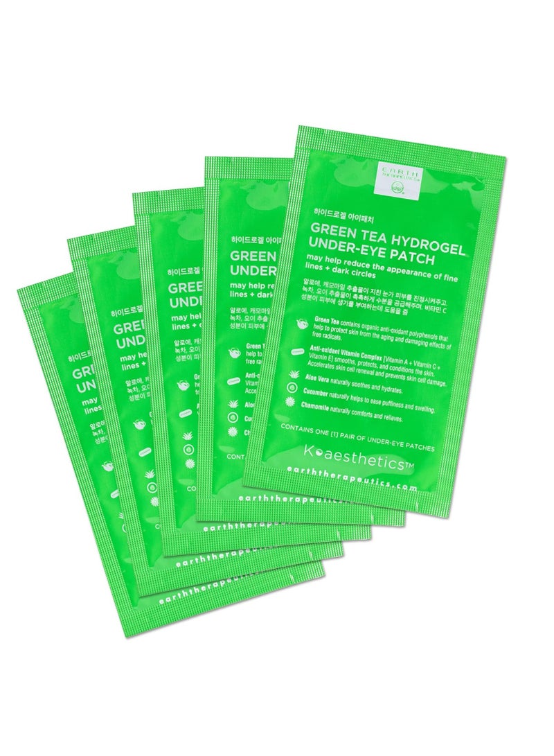 Earth Therapeutics Earth Therapeutics Hydrogel Under-Eye Recovery Patch - – Reduce Wrinkles, Puffy Eyes, Dark Circles – Revitalize & Refresh your Skin - 5 Pairs (10 patches) - Image 2