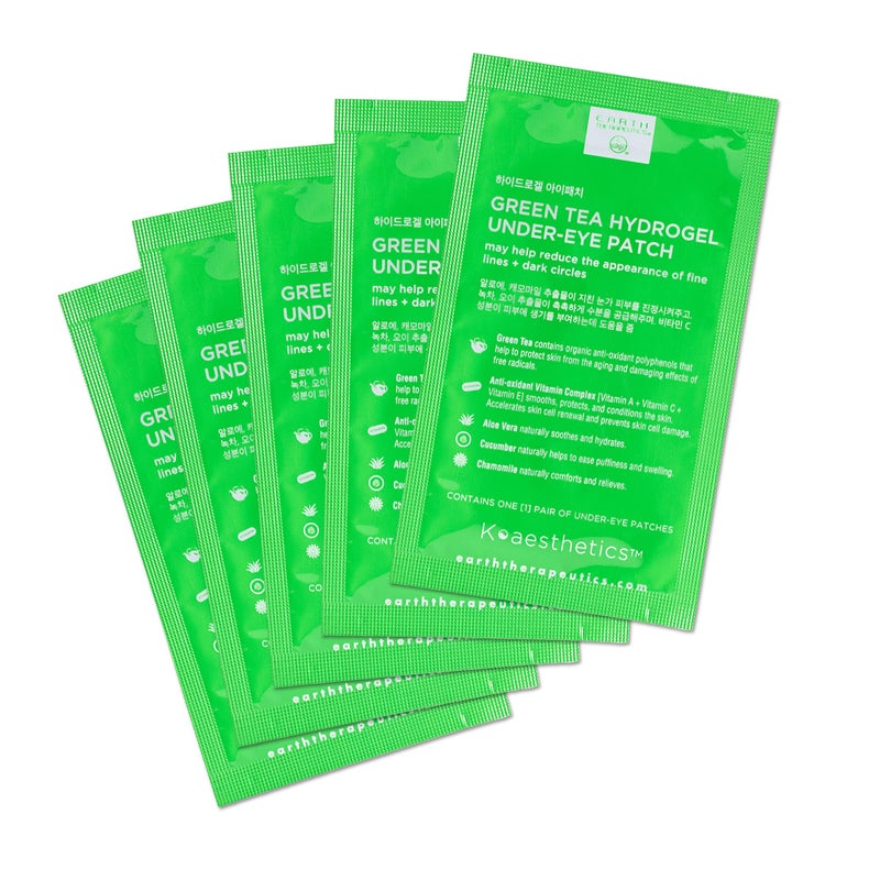 Earth Therapeutics Hydrogel Under-Eye Recovery Patch - â€“ Reduce Wrinkles, Puffy Eyes, Dark Circles â€“ Revitalize & Refresh Your Skin - 5 Pairs (10 Patches) - Image 3
