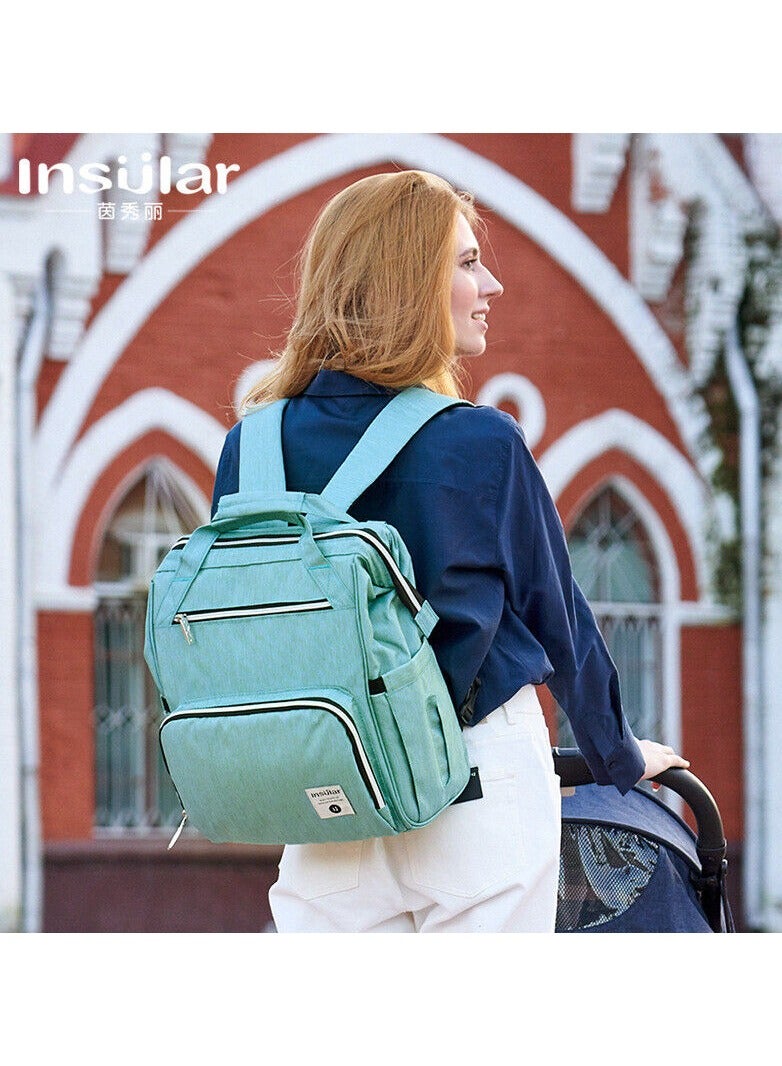 insular New Fashion Mummy Maternity Nappy Bag Brand Large Capacity Baby Diaper Bag Travel Backpack Designer Nursing Bags For Baby Care - Image 1