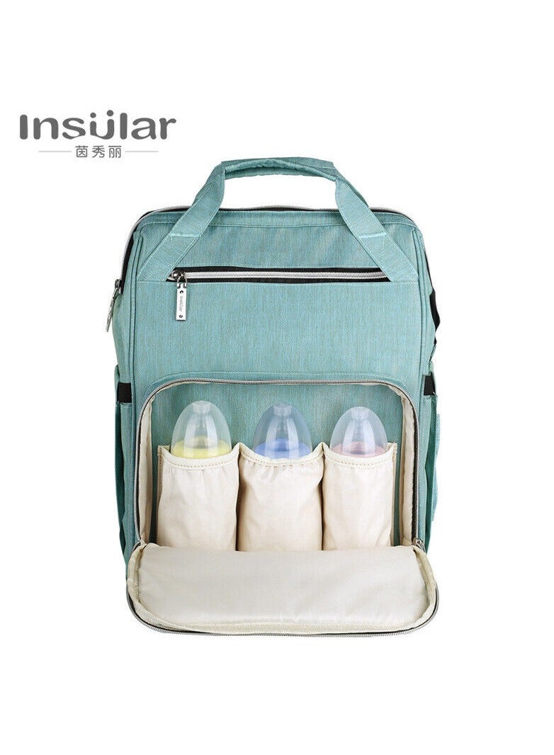 insular New Fashion Mummy Maternity Nappy Bag Brand Large Capacity Baby Diaper Bag Travel Backpack Designer Nursing Bags For Baby Care - Image 2