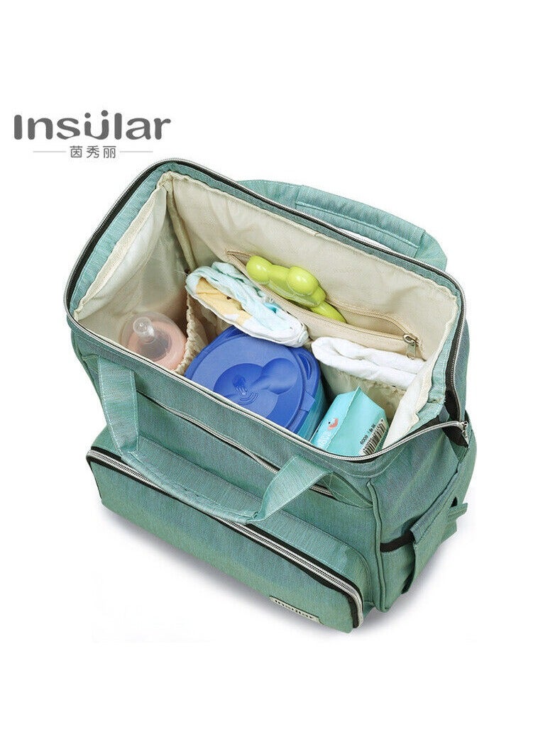 insular New Fashion Mummy Maternity Nappy Bag Brand Large Capacity Baby Diaper Bag Travel Backpack Designer Nursing Bags For Baby Care - Image 3