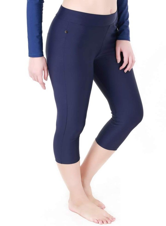 TYR in Eco Swim Capri for Womens, Small/32 (Harmony-Navy) - Image 4