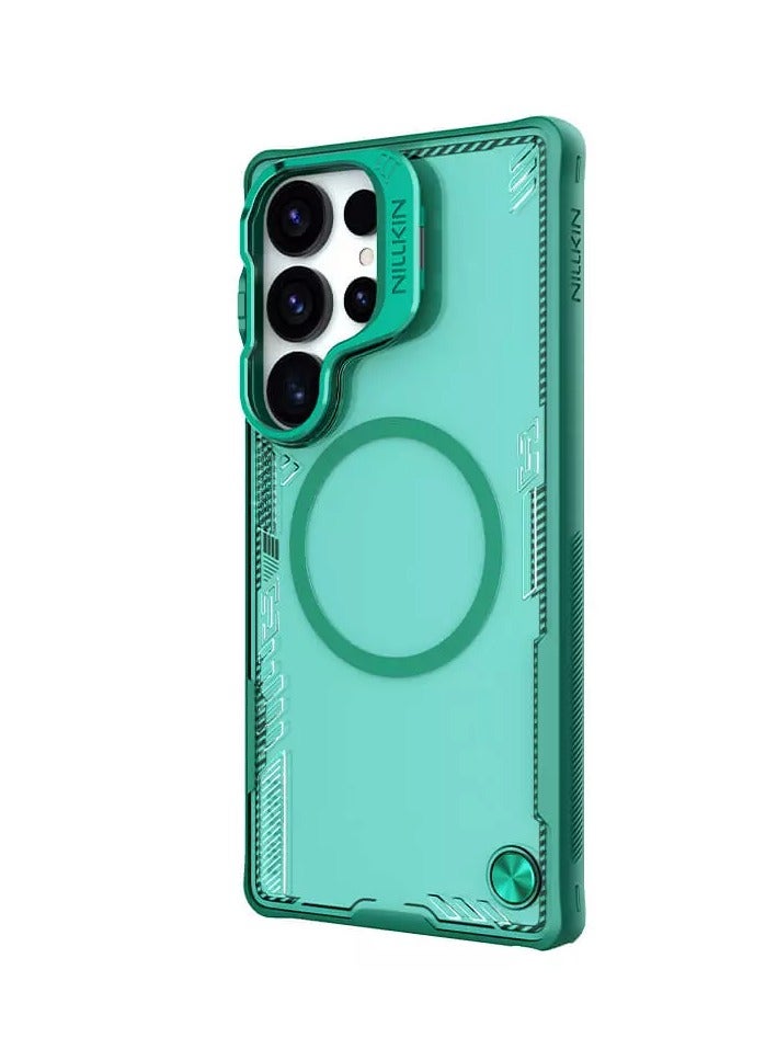 Nillkin Iceblade Prop Frame version Magnetic MagSafe Camera protective cover case for Samsung Galaxy S25 Ultra (Green) - Image 4