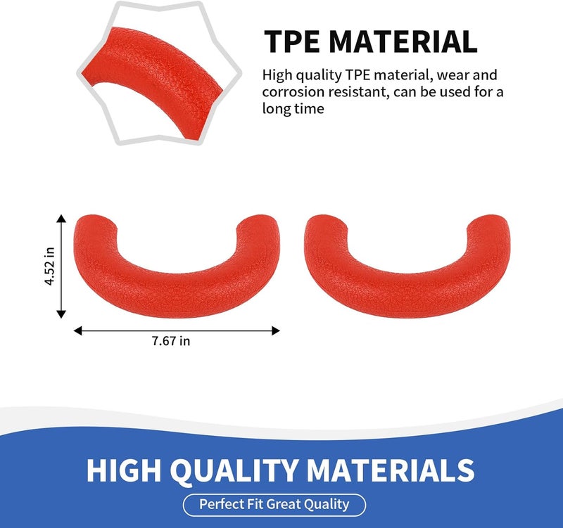 RAZPOY Red Tow Hook Cover for Ford F150 2004-2024 - Image 2