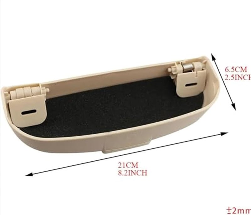 Wivplex ABS Car Sunglasses Holder - Gray - Image 2