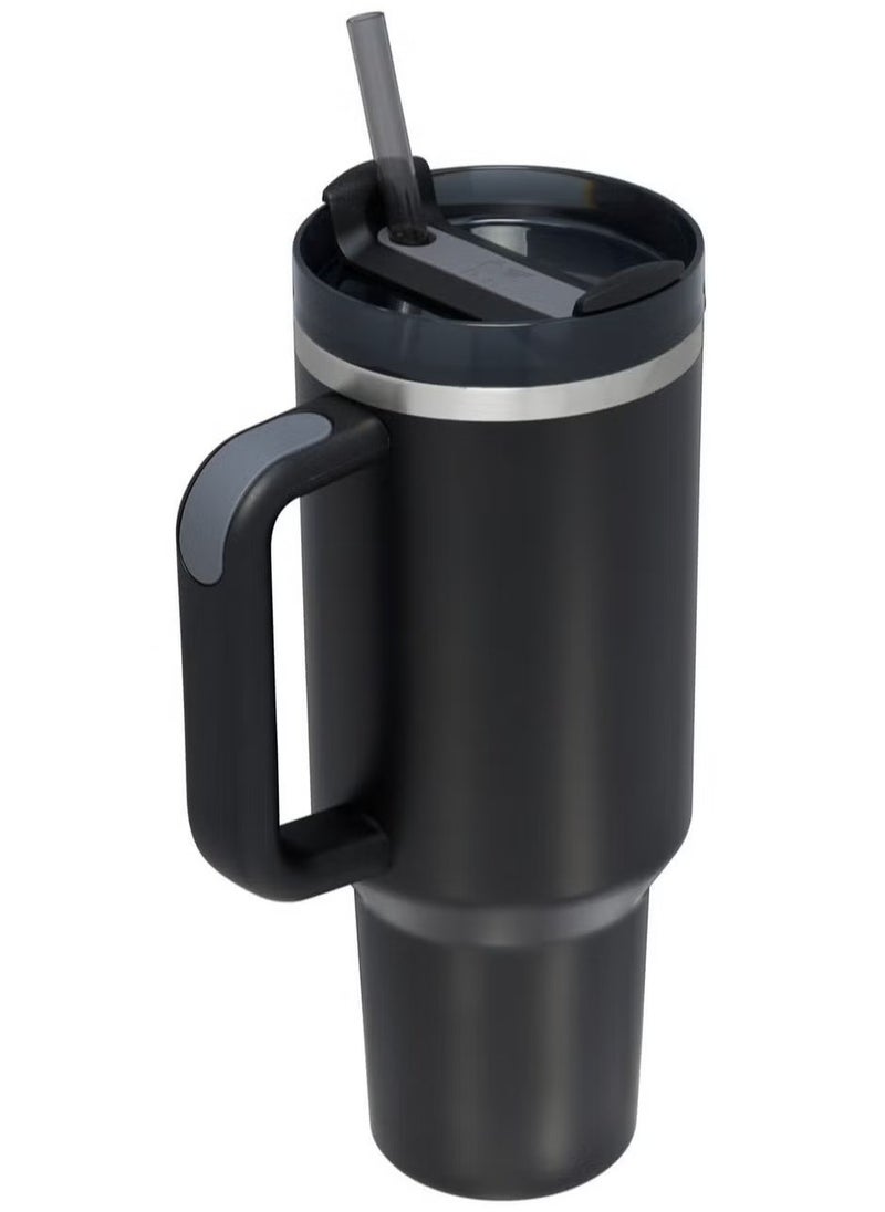Stanley - Stainless Steel Vacuum Insulated Tumbler with Lid and Straw for Water, Iced Tea or Coffee, Smoothie and More, 40 oz - Image 1