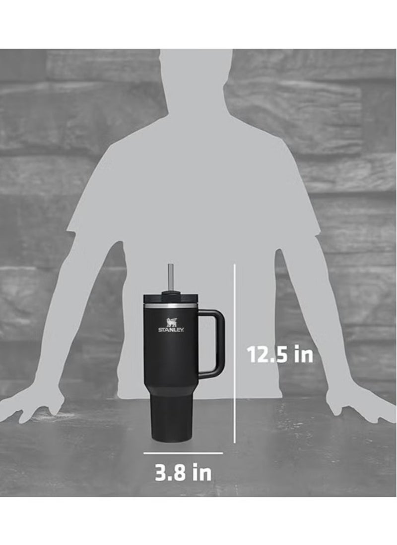 Stanley - Stainless Steel Vacuum Insulated Tumbler with Lid and Straw for Water, Iced Tea or Coffee, Smoothie and More, 40 oz - Image 1