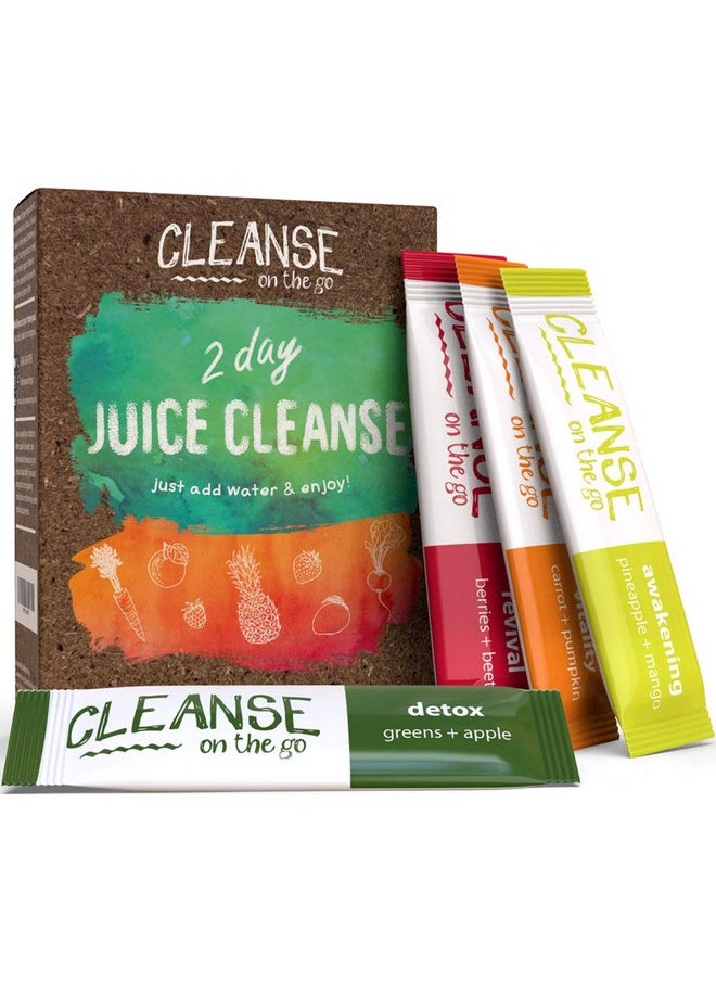 2 Day Juice Cleanse Just Add Water 14 Powder Packets - pzsku/Z3B4A9FBDA67B20CA21EAZ/45/_/1728309198/627fdf64-5f81-4f47-bdd3-0c4508a00f5d