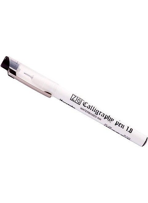 Zig Calligraphy Pen Side Cut Calligraphy Pen 1.0 mm Black 