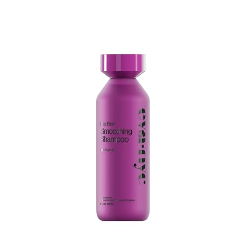 Eva NYC Anti-Frizz Shampoo with Argan Oil + Sunflower Seed Oil - Soft, Manageable, Shiny + Nourished Hair - For Frizzy, Medium to Thick Hair Types - Warm Vanilla Scent - 10 fl oz - Image 1