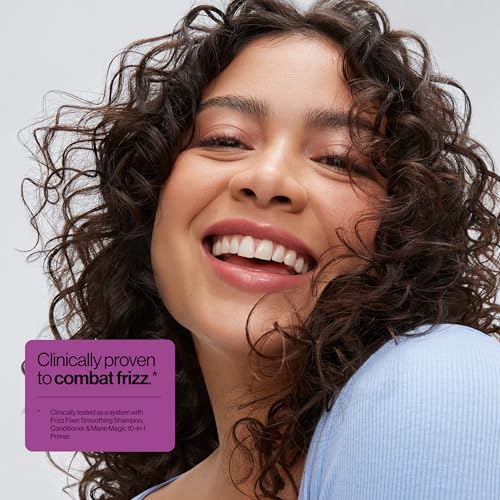 Eva NYC Anti-Frizz Shampoo with Argan Oil + Sunflower Seed Oil - Soft, Manageable, Shiny + Nourished Hair - For Frizzy, Medium to Thick Hair Types - Warm Vanilla Scent - 10 fl oz - Image 3