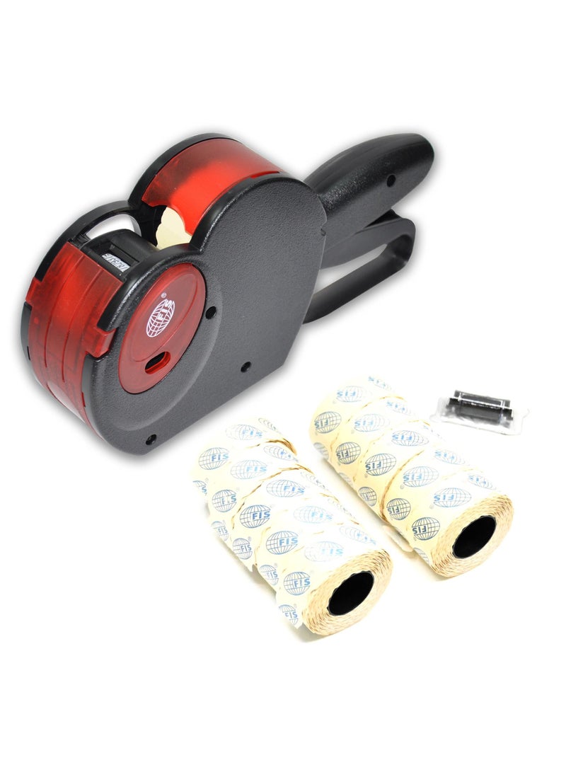 FIS ITALY. LAB.MACHINE 8-1BK FSPX22X12MM+INK ROLLER PRIKSM (SET) - Image 1