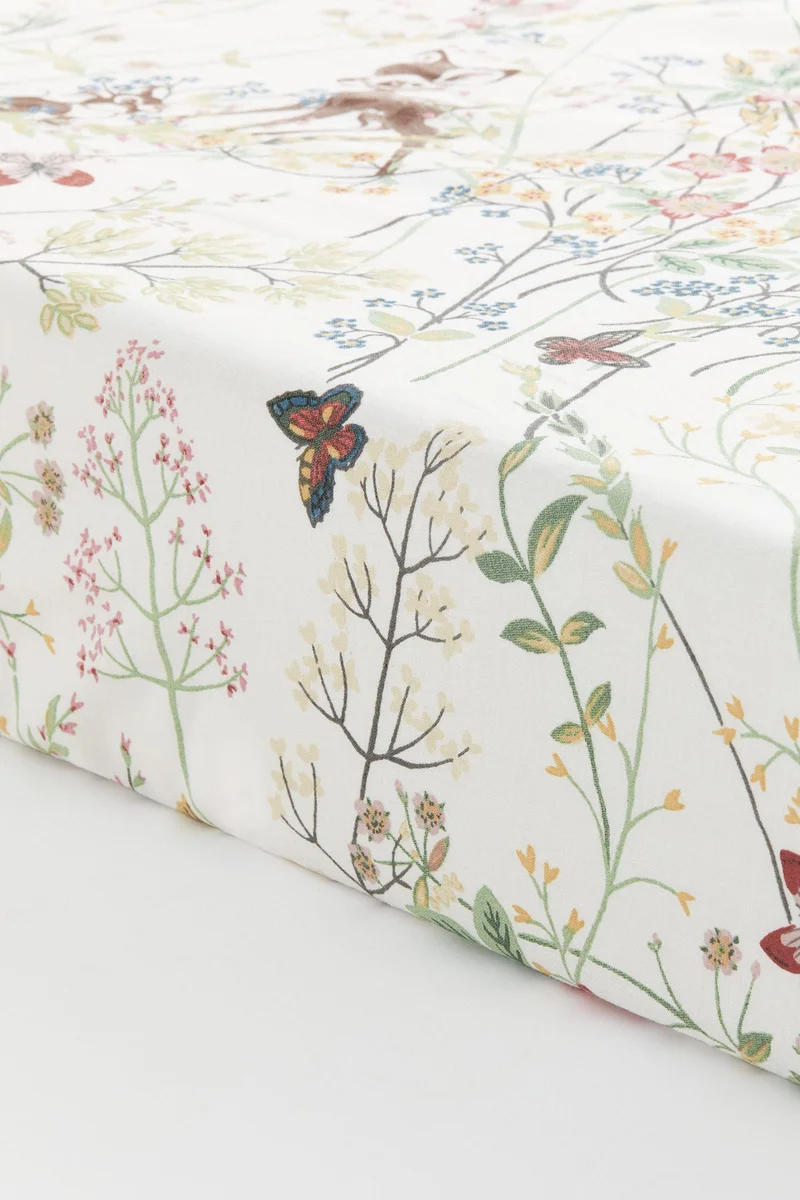 H&M Cot fitted sheet