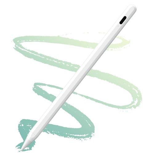 JAMJAKE Stylus Pen for iPad 6th-11th Generation, 10 Mins Fast Charge with Tilt Sensitivity & Palm Rejection, Compatible with Apple iPad 2018-2025, iPad Air 3/4/5/M2/M3, iPad mini 5/6, iPad Pro 11"/12.9"/M4 - Image 1