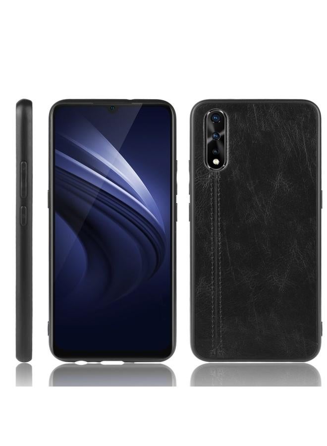 The Bros Case For Vivo S1/iQOO Neo/Y7s Shockproof Sewing Cow Pattern Skin PC + PU + TPU Case