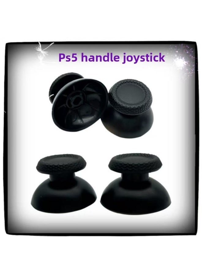 PS5 Handle Rocker Cap Ps5 Joystick Handle Mushroom Head Cap P5 Game Console Repair Accessories-Product Color:Black  - Image 2