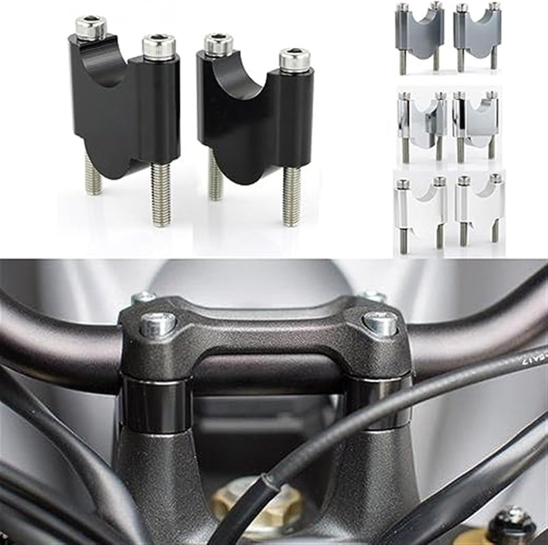 Vuzmode Aluminum Handlebar Riser Clamp - Image 3