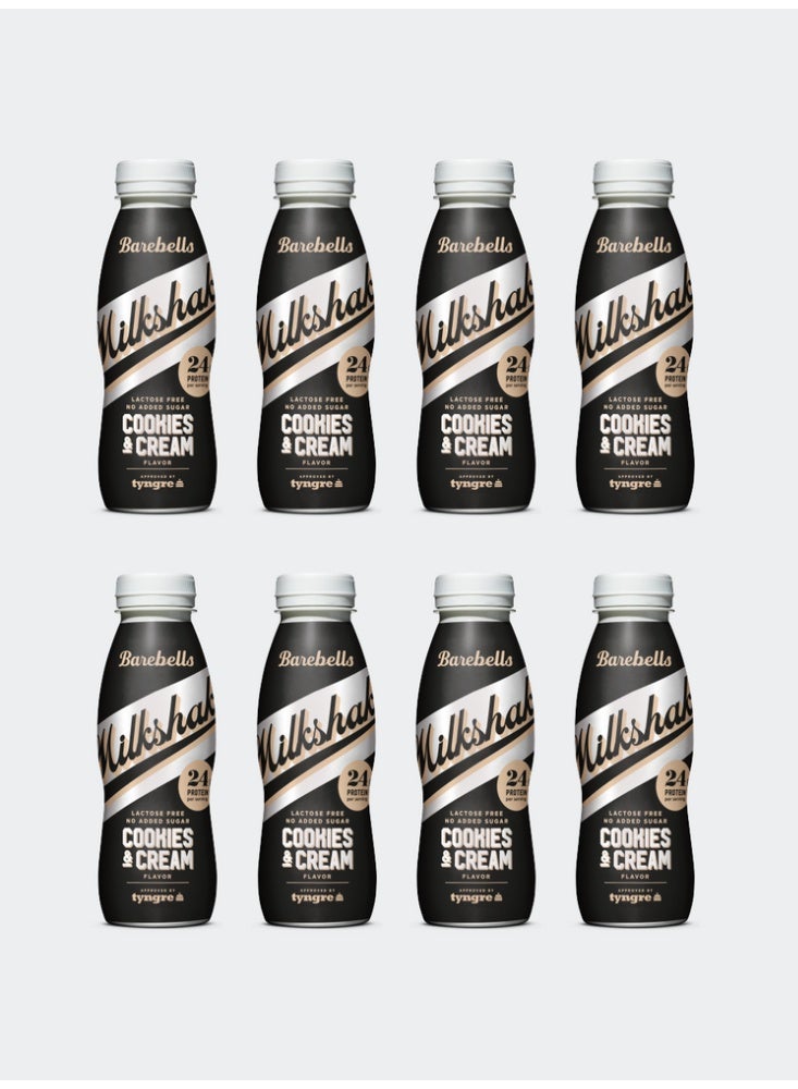 Barebells Protein Shake 330ml – Cookies & Cream Flavor (Pack of 8) - Image 3