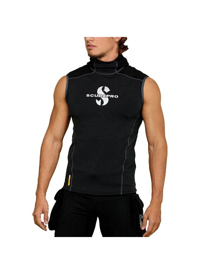 SCUBAPRO Men's 1mm Hybrid Hooded Diving Vest, Medium, Black - pzsku/Z3B4AFA09A369803F77F7Z/45/_/1741329966/ce112cc7-26b8-4912-a560-2e3513c63327