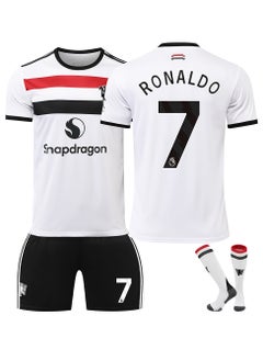 2024-2025 Season Soccer Jerseys RONALDO #7 Soccer Jerseys/Shorts Socks Gift Set Kids Sizes & Adult Sizes for Fans & Friends