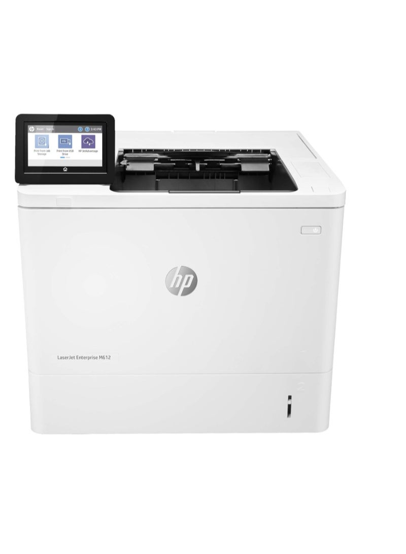 HP LaserJet Enterprise M612dn White - Image 1