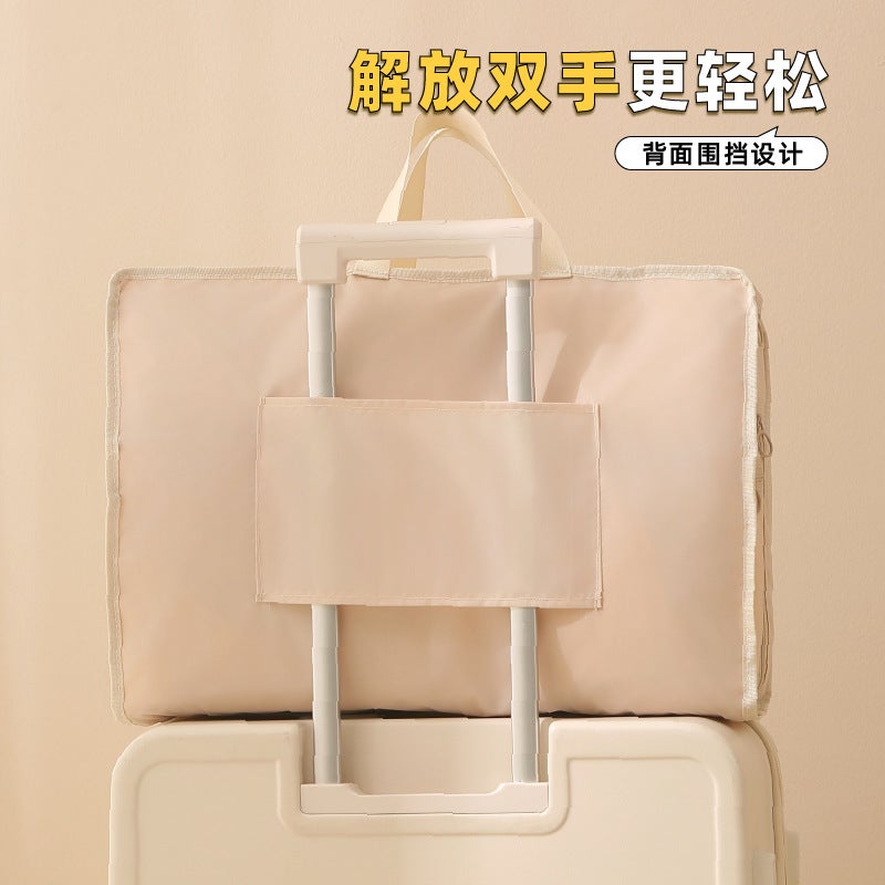 Travel Clothes Intimates Packaging Storage Bag Home Wall-Mounted Multi-Grids Storage Hanging Bag Fabric Clothes Storage Bag - Image 4