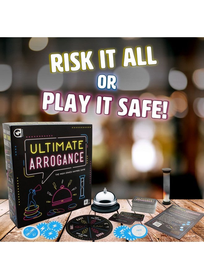 Ginger Fox - Ultimate Arrogance: A Bluffing and Deception Game Under Time Pressure. Card Games for Game Nights, Hangouts and More. Fun Family Activities for Ages 12 and Over - Image 2
