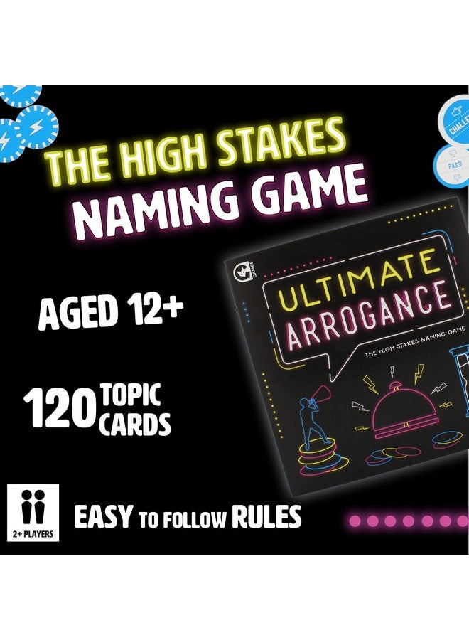 Ginger Fox - Ultimate Arrogance: A Bluffing and Deception Game Under Time Pressure. Card Games for Game Nights, Hangouts and More. Fun Family Activities for Ages 12 and Over - Image 3