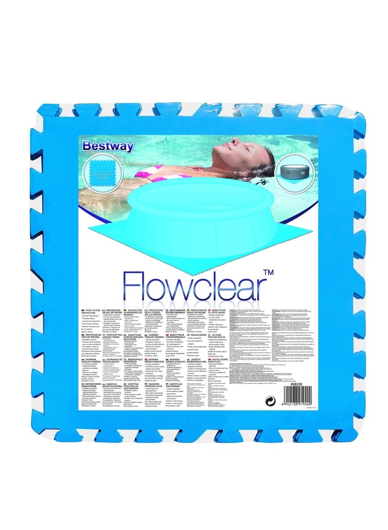 Bestway - Pool Floor Protector 50x50 cm 9 Pieces - 58220 - Image 4