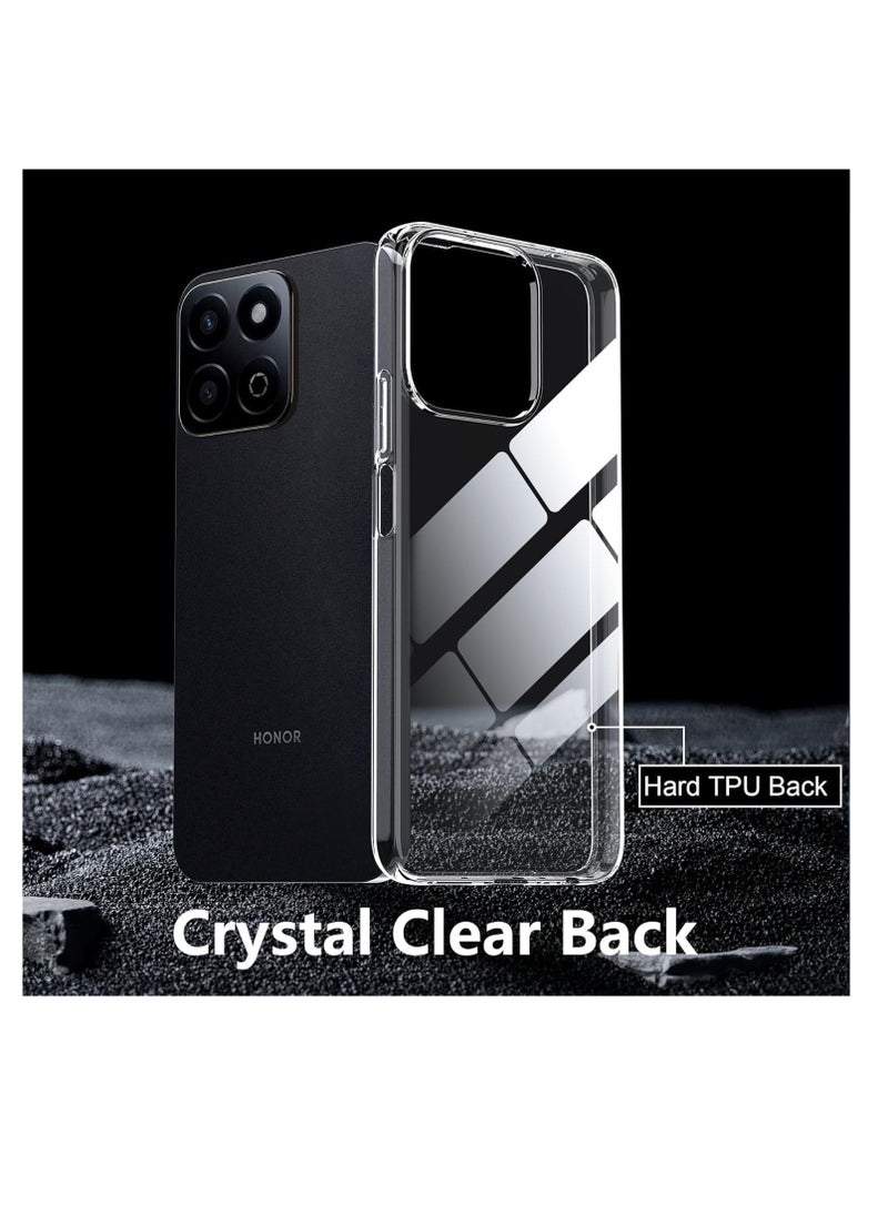 Generic - case for Honor 200 Smart/X7C 5G/9t 5g/60 plus 5g  Clear Case,a Soft TPU Shell,Soft Bumper Scratch Resistant Silicone Pad Shell-Transparent[clear] - Image 1