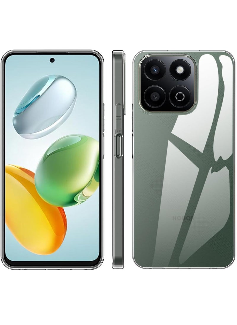 Generic - case for Honor 200 Smart/X7C 5G/9t 5g/60 plus 5g  Clear Case,a Soft TPU Shell,Soft Bumper Scratch Resistant Silicone Pad Shell-Transparent[clear] - Image 1