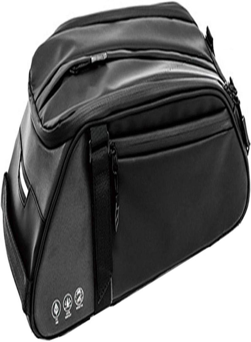 GGOOT Bike Reflective Rear Rack Bag,Water Resistant Bicycle Saddle Panniers | Rear Seat Bag Cycling Bike Carrier Backseat Storage Luggage Saddle Shoulder Bag - Image 1
