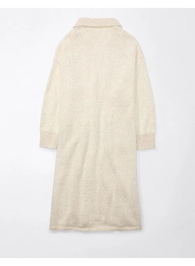 American Eagle Pocket Detail Longline Cardigan