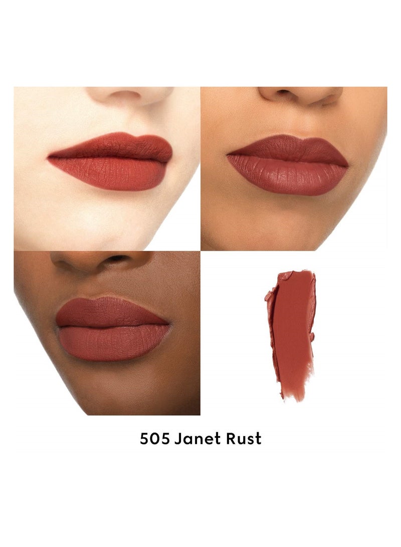 GUCCI Rouge à Lèvres Mat Matte Lipstick 505 Janet Rust, 3.5g - Image 3