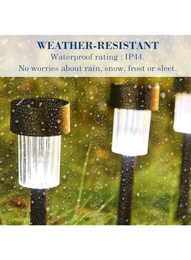 erorex 12 Pcs Solar Lights Landscape Lights For Outdoor Pathway Lawn Patio Yard Walkway Deck Driveway And Garden - Image 4
