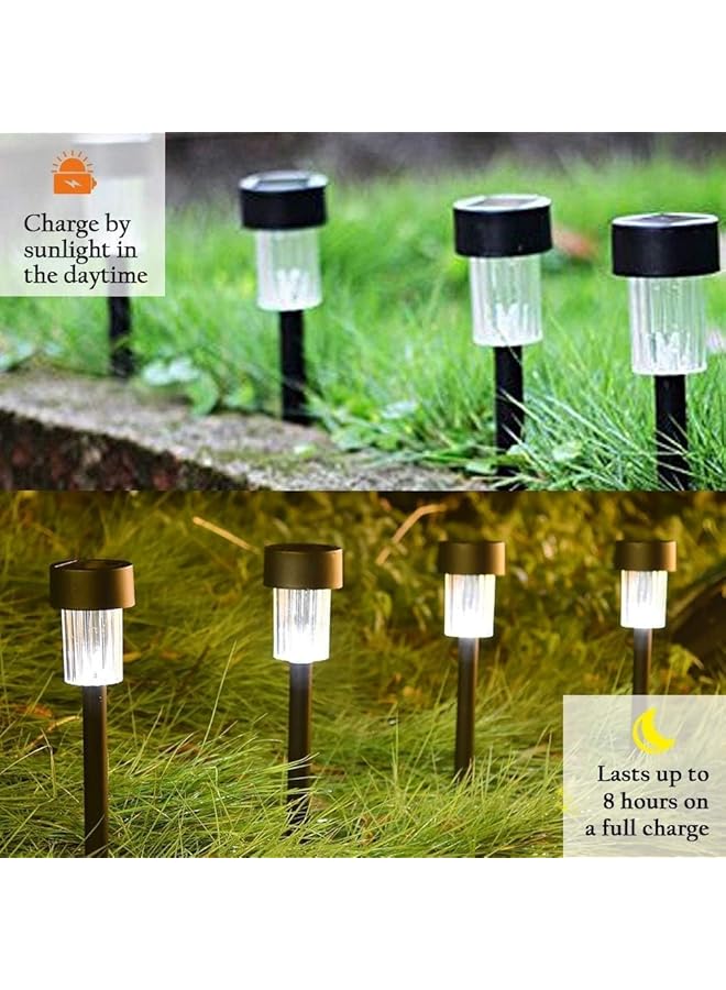 erorex 12 Pcs Solar Lights Landscape Lights For Outdoor Pathway Lawn Patio Yard Walkway Deck Driveway And Garden - Image 2