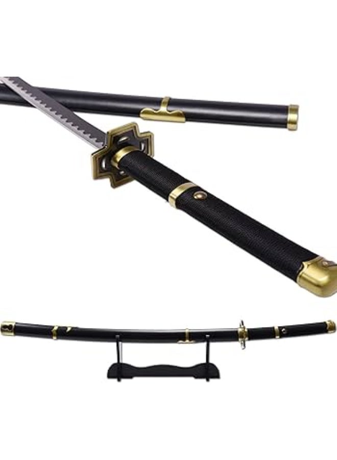 O8.design Anime | Roronoa Zoro's Sword Replica (1:1 Scale) | High-Quality Carbon Steel, Non-Sharpened Prop for Cosplay & Collectors - Image 1