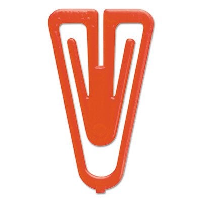 Baumgartens Plastiklips Paper Clips Medium Size 500 Pack ASSORTED Colors (LP-0300) - Image 2
