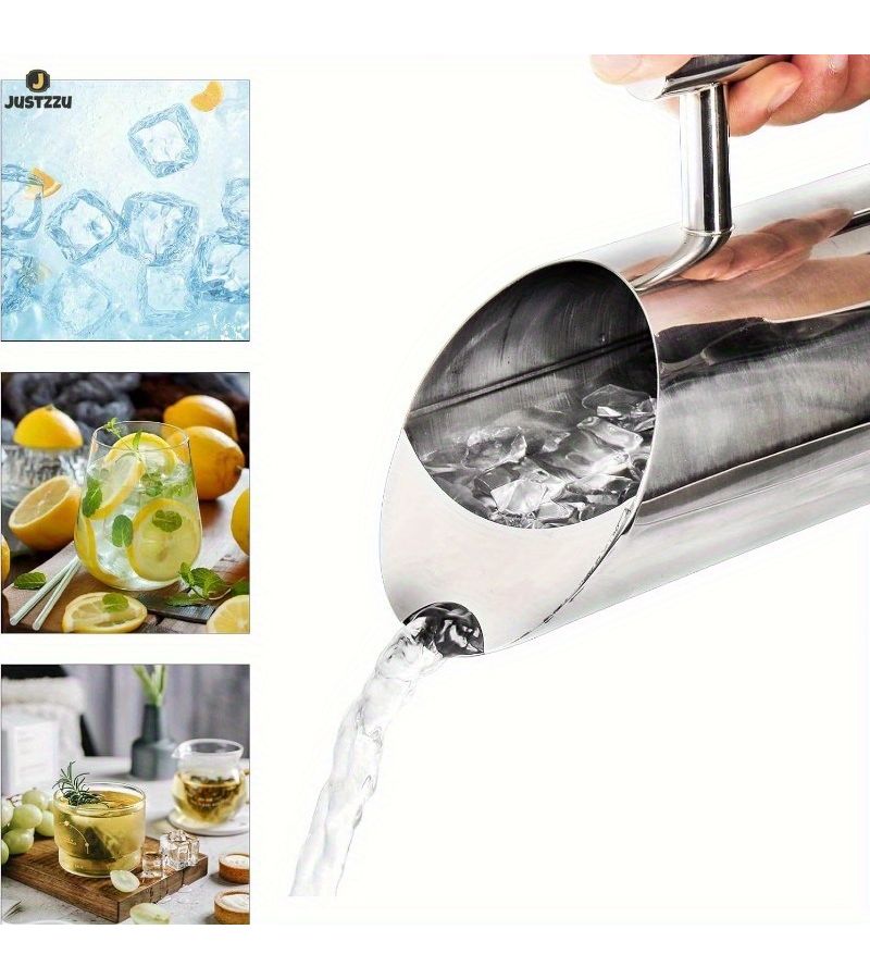 Silver Stainless Steel Kettle 1L Stovetop Safe for Boiling Water - Image 3