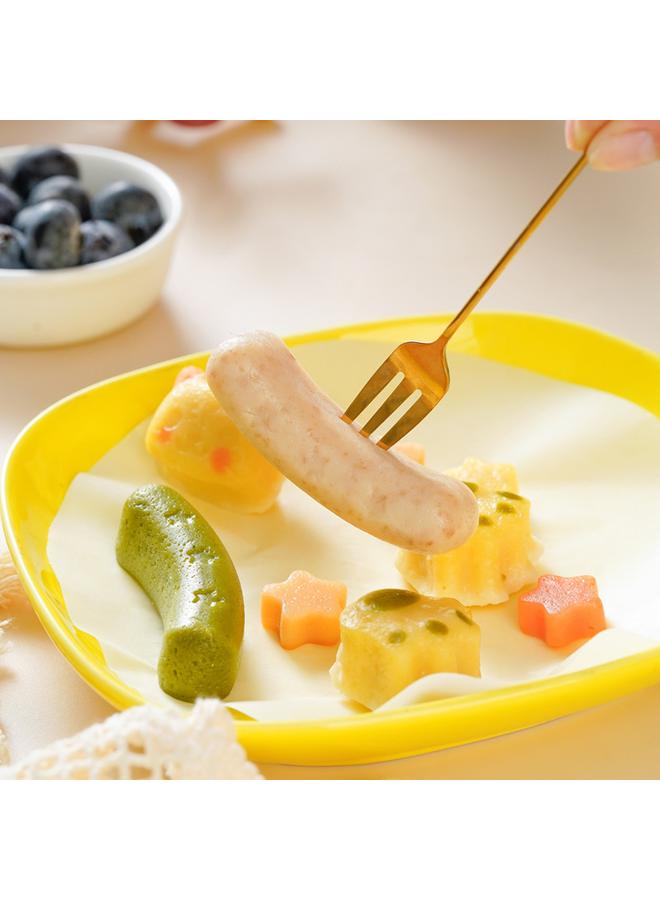 Bluejw Baby Food Supplemented Steamed Cake Mold Food Grade Baby Rice Cake Children's Sausage High Temperature Resistant Steamed Complete Baking Tools - Image 5