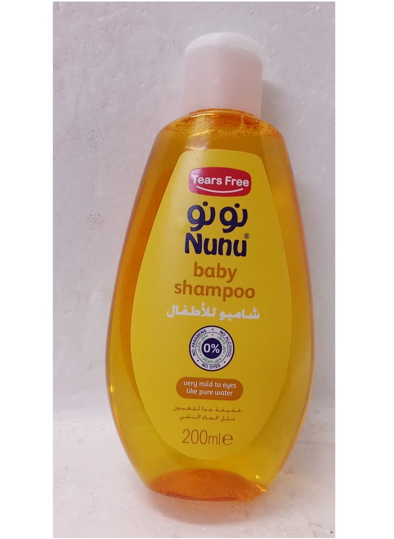 Nunu - Baby Shampoo Without Tears 200 ml - Image 1