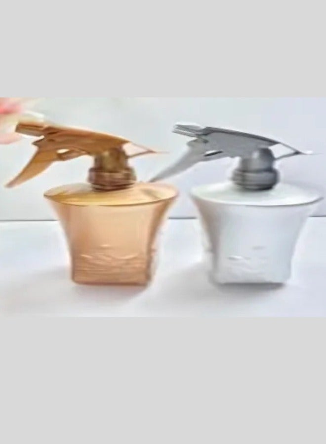 Luxury Diamond-Cut Spray Bottle with Elegant Metallic Finish – Where Practical Performance Meets Unmatched Style in Every Spray