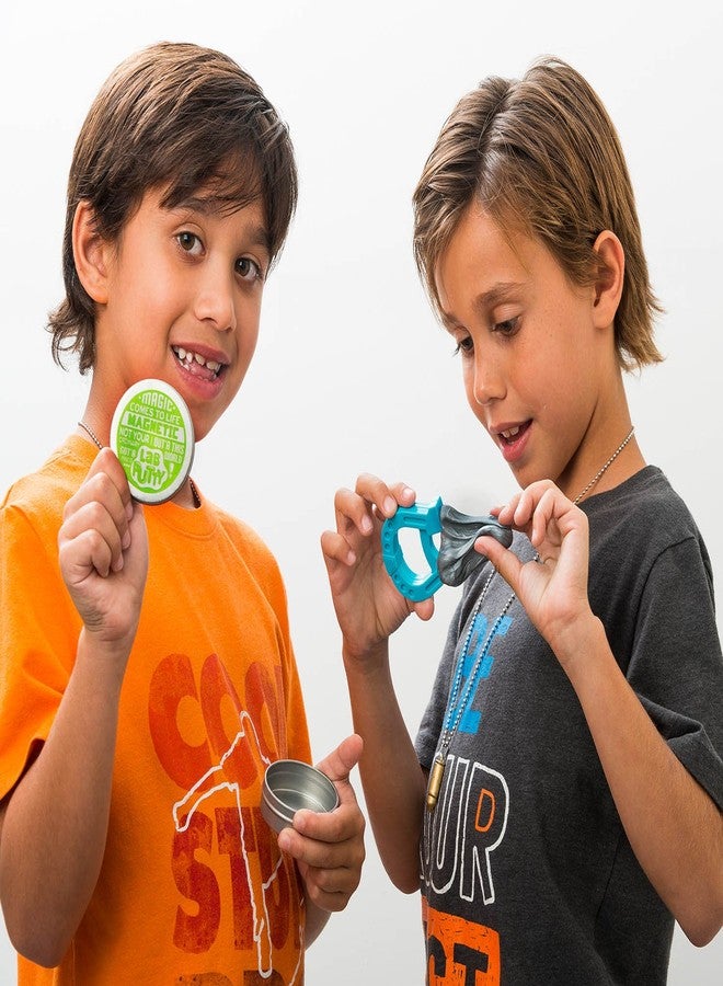 جا-رو معجون مختبر JA-RU، سلايم مغناطيسي مع مغناطيس وعبوة معدنية (وحدتان)، لعبة فيدجيت إسفنجية، سلايم مغناطيسي للأطفال. سلايم غير لاصق. ألعاب للتحكم في الغضب. هدايا حفلات حسية. 9575-2s - Image 2