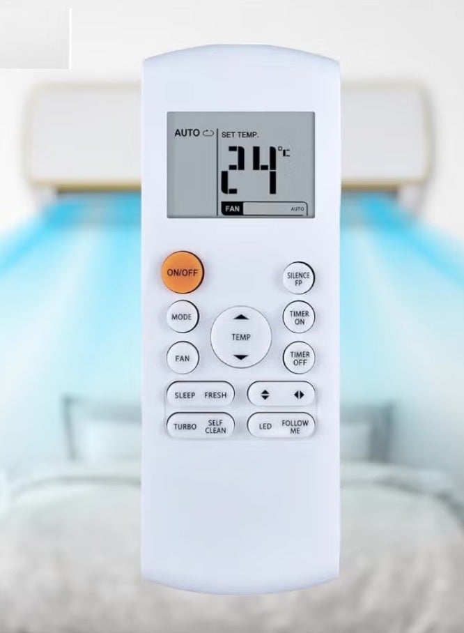 ELTRAZONE New Fit for Midea RG57B/BGE, RG57A4/BGEF, RG57A7/BGEF Wearproof Air Conditioner Remote Control | Reliable Replacement for Midea A/C Units - Image 4