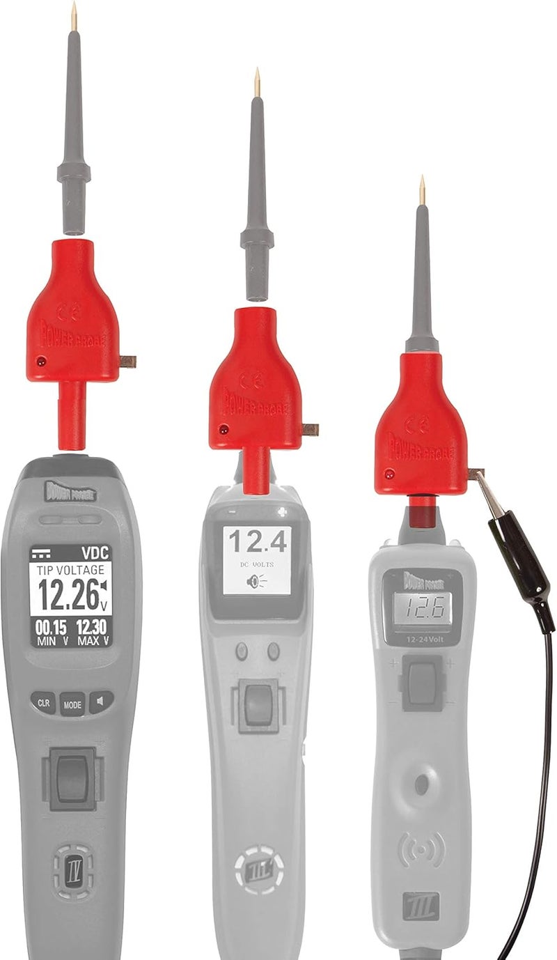 Power Probe 5 volt reference adapter will connect to any Tek circuit-tester and limit the voltage to a5-volt reference - Image 2