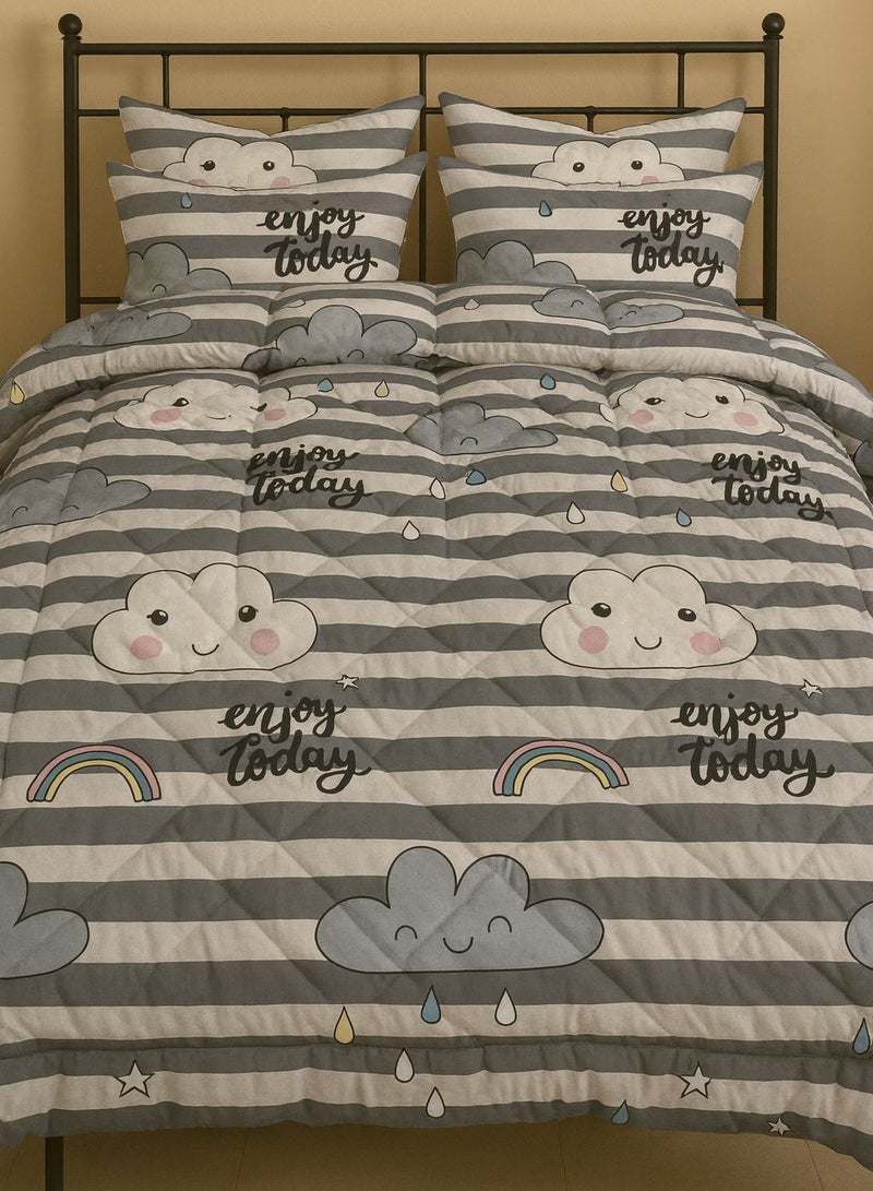 يارلن-لحاف فايبر  170*220-السحاب السعيد