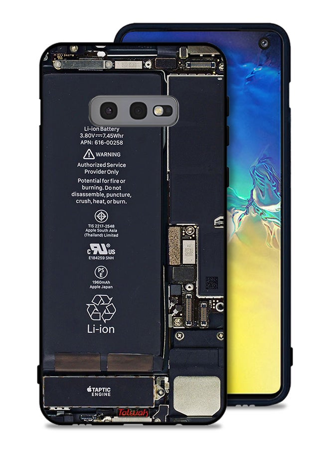 Tolwak Samsung Galaxy S10e Protective Case Cover Phone Circuit Pattern - Image 1