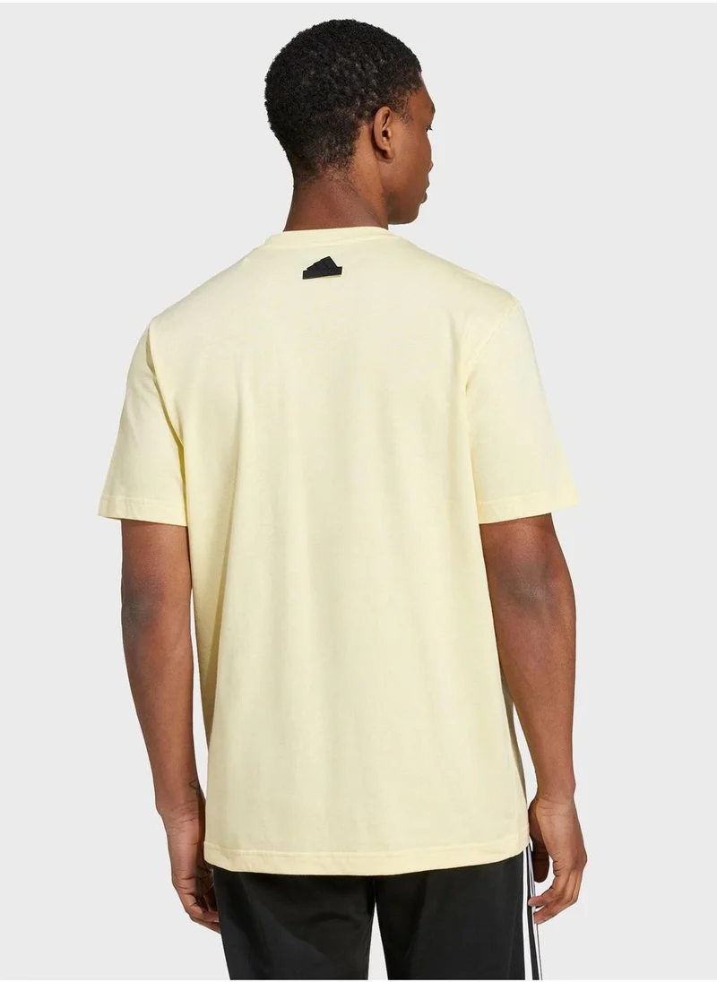 Adidas Tiro Summer Linear Graphic T-Shirt