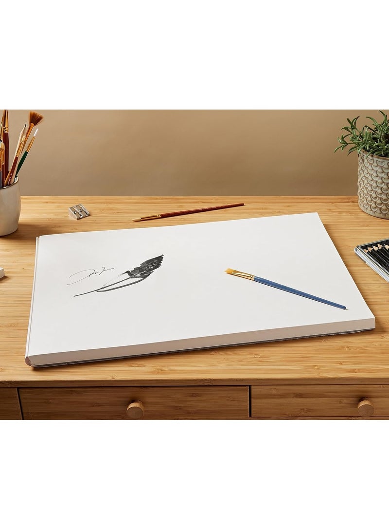 CANSON A3 Size Imagine Mixed Media Paper Pad 50 Sheets 200gsm Thickness - Image 2