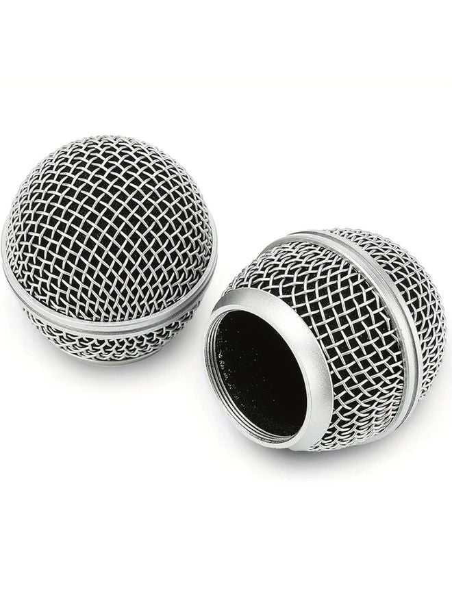 4Pcs Shure SM58 Microphone Heads Steel Mesh Grille Professional Vocal Mic Replacement - Image 3